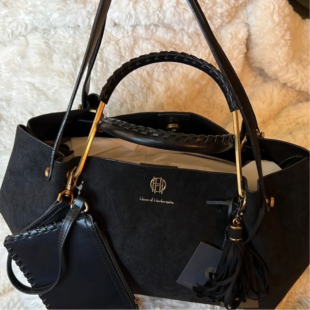 House of Harlow 1960 Luxe Satchel - Picture 13 of 15